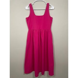 Duffield Lane The Maebelle Dress in Pink Size Small Preppy Classic Summer Spring